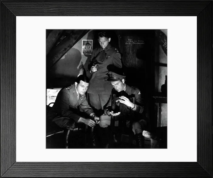 Framed Print : THE DAWN PATROL, Richard Barthelmess, Douglas Fairbanks, Jr. Neil Hamilton, 1930 Framed Print : THE DAWN PATROL, Richard Barthelmess, Douglas Fairbanks, Jr. Neil Hamilton, 1930