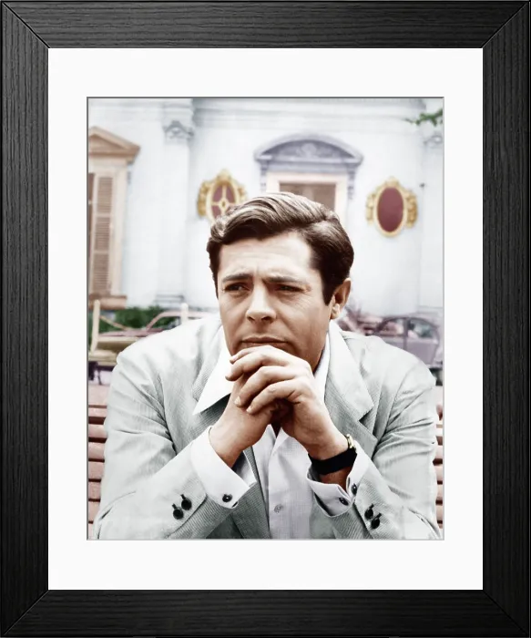 Framed Print : A VERY PRIVATE AFFAIR, (aka VIE PRIVEE), Marcello Mastroianni, 1962