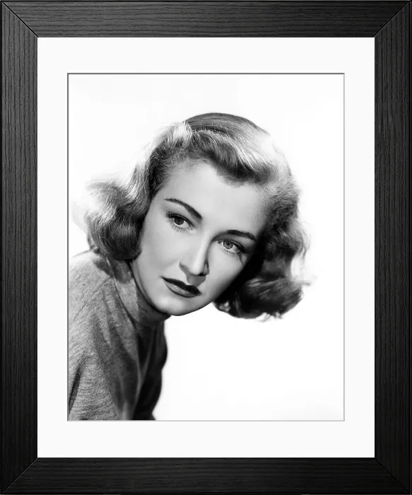 Framed Print : THE DARK PAST, Nina Foch, 1948
