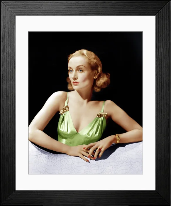 Framed Print : Carole Lombard, 1940