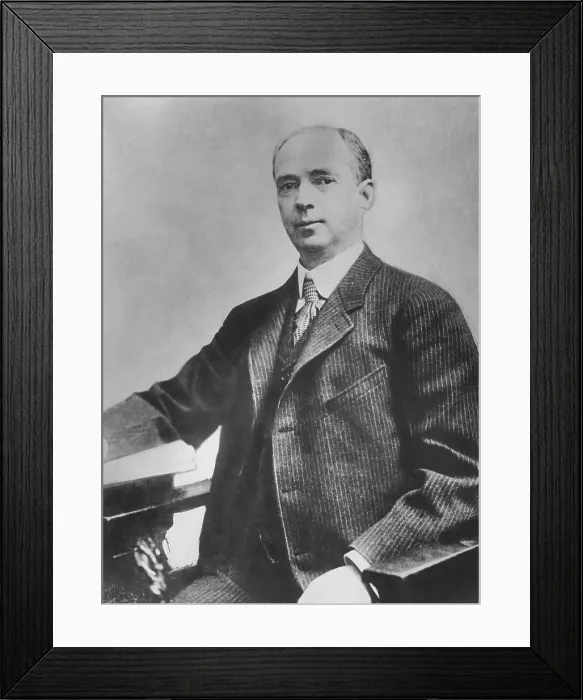 Framed Print : John D. Archbold, independent oilman and critic of Rockefeller's growing monopoly in the 1870s. He was recruited into Standard Oil in the early 1880s