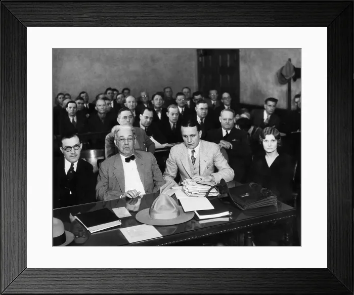 Framed Print : Phoenix Trunk Murderess in courtroom during her trial. Phoenix, AZ, Jan. 12, 1932 Framed Print : Phoenix Trunk Murderess in courtroom during her trial. Phoenix, AZ, Jan. 12, 1932