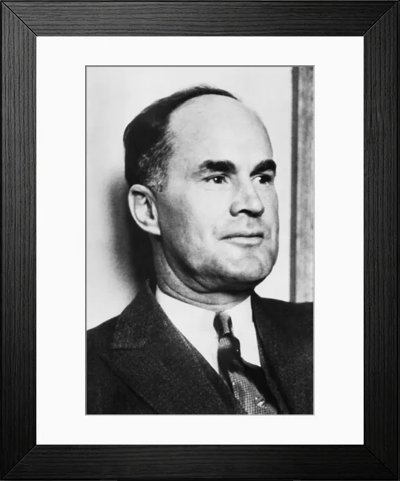 Framed Print : Jack Halloran, principal witnesses in the Phoenix Trunk Murders trial of Winnie Ruth Judd. Ca. 1932