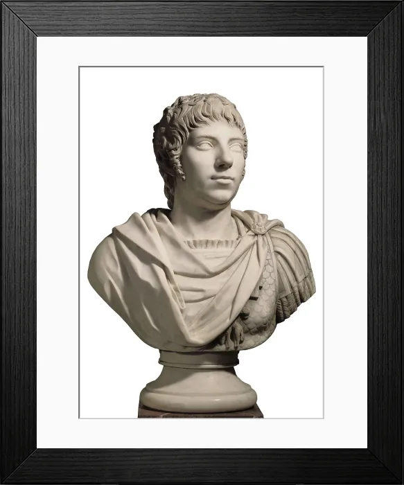 Framed Print : ADAN, Juan Antonio (1741-1816). Bust of Manuel Gody. Neoclassicism. Sculpture on marble. SPAIN. Madrid. St. Fernando Royal Academy Museum. AISA / Everett Collection**US SALES ONLY** Framed Print : ADAN, Juan Antonio (1741-1816). Bust of Manuel Gody. Neoclassicism. Sculpture on marble. SPAIN. Madrid. St. Fernando Royal Academy Museum. AISA / Everett Collection**US SALES ONLY**