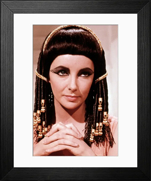 Framed Print : CLEOPATRA, Elizabeth Taylor, 1963, TM and Copyright 20th Century Fox Film Corp. All rights reserved. Courtesy: Everett Collection Framed Print : CLEOPATRA, Elizabeth Taylor, 1963, TM and Copyright 20th Century Fox Film Corp. All rights reserved. Courtesy: Everett Collection