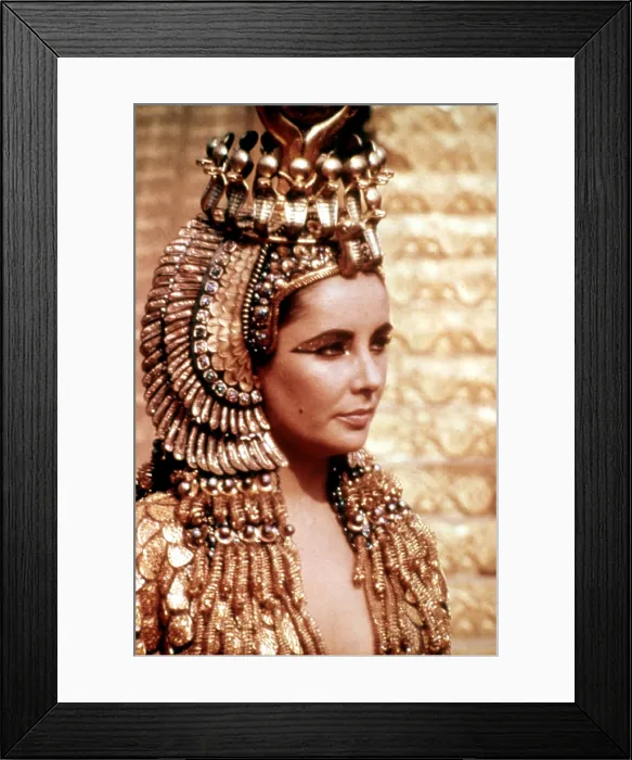 Framed Print : CLEOPATRA, Elizabeth Taylor, 1963, TM and Copyright 20th Century Fox Film Corp. All rights reserved. Courtesy: Everett Collection Framed Print : CLEOPATRA, Elizabeth Taylor, 1963, TM and Copyright 20th Century Fox Film Corp. All rights reserved. Courtesy: Everett Collection