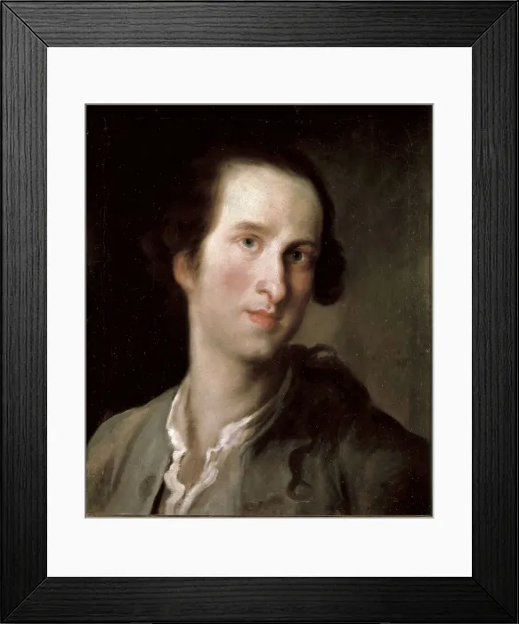 Framed Print : MAELLA, Mariano Salvador (1739-1819). Self-portrait. Oil on canvas. SPAIN. Madrid. St. Fernando Royal Academy Museum. AISA / Everett Collection**US SALES ONLY**