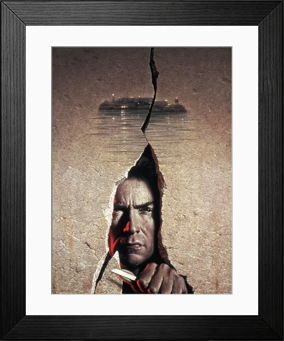 Framed Print : ESCAPE FROM ALCATRAZ, Clint Eastwood, 1979 (c) Paramount Pictures / Courtesy: Everett Collection Framed Print : ESCAPE FROM ALCATRAZ, Clint Eastwood, 1979 (c) Paramount Pictures / Courtesy: Everett Collection