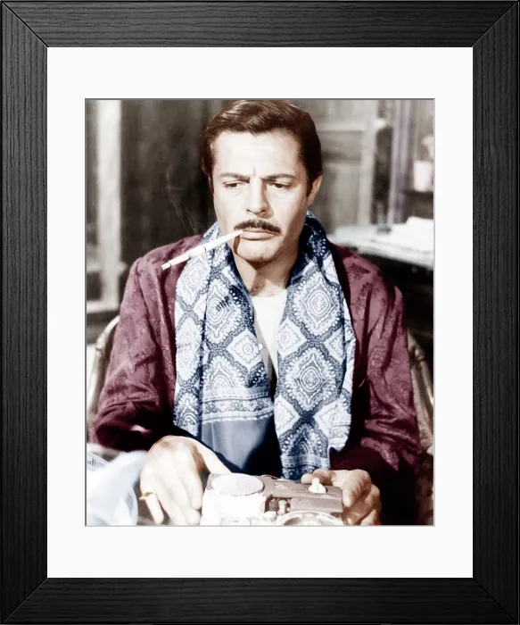 Framed Print : DIVORCE - ITALIAN STYLE, (aka DIVORZO ALL'ITALIANA), Marcello Mastroianni, 1961