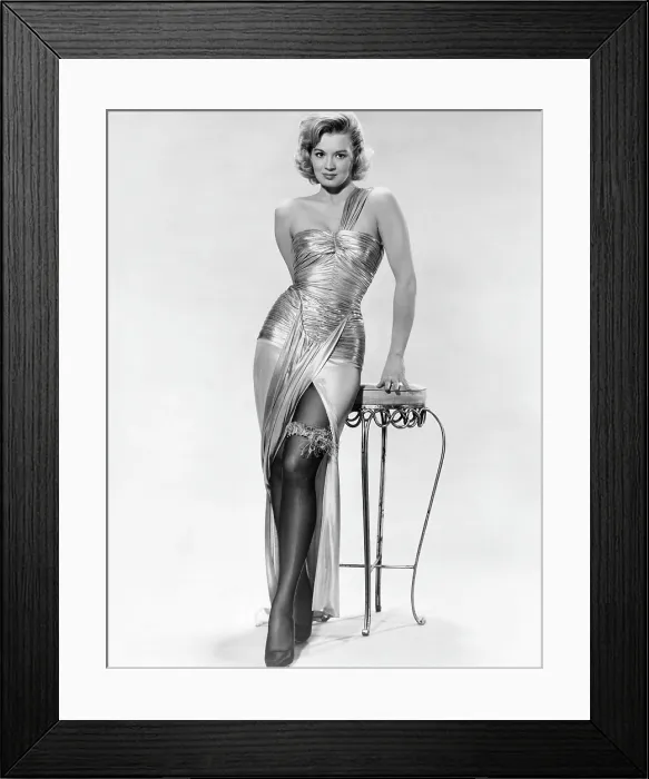 Framed Print : Angie Dickinson, ca. late 1950s