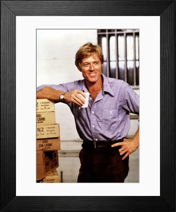 Framed Print : BRUBAKER, Robert Redford, 1980, coffee cup. TM and Copyright (c) 20th Century Fox Film Corp. All rights reserved Framed Print : BRUBAKER, Robert Redford, 1980, coffee cup. TM and Copyright (c) 20th Century Fox Film Corp. All rights reserved