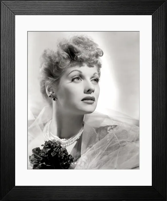 Framed Print : Lucille Ball, ca. 1940s Framed Print : Lucille Ball, ca. 1940s
