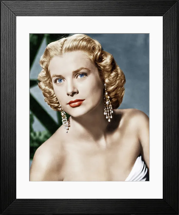 Framed Print : DIAL M FOR MURDER, Grace Kelly, portrait by Bert Six, 1954