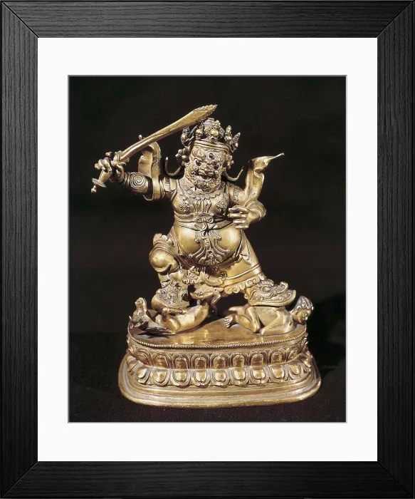 Framed Print : Beg-Tse. 18th c. Golden bronze. God of War. Tibetan art. Sculpture. FRANCE. Paris. Guimet Museum. Proc: CHINA. TIBET. AISA / Everett Collection**US SALES ONLY** Framed Print : Beg-Tse. 18th c. Golden bronze. God of War. Tibetan art. Sculpture. FRANCE. Paris. Guimet Museum. Proc: CHINA. TIBET. AISA / Everett Collection**US SALES ONLY**