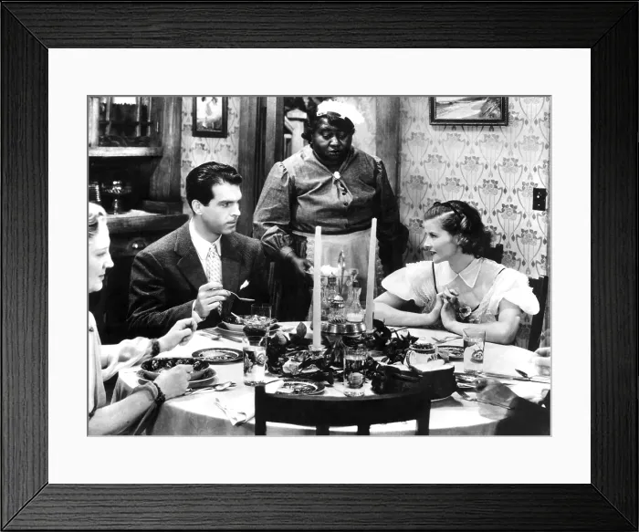 Framed Print : ALICE ADAMS, Fred MacMurray, Hattie McDaniel, Katharine Hepburn, 1935 Framed Print : ALICE ADAMS, Fred MacMurray, Hattie McDaniel, Katharine Hepburn, 1935