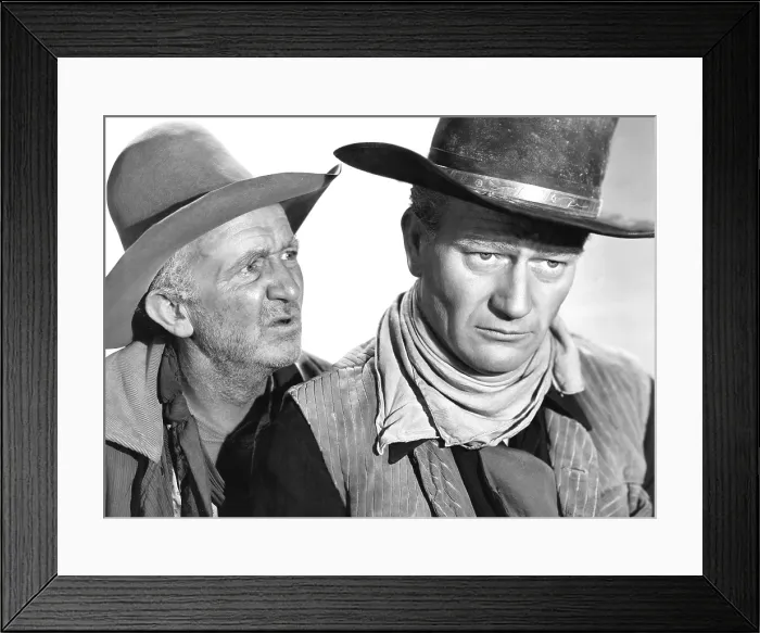 Framed Print : RED RIVER, Walter Brennan, John Wayne, 1948 Framed Print : RED RIVER, Walter Brennan, John Wayne, 1948