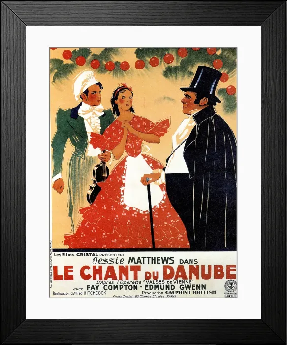 Framed Print : WALTZES FROM VIENNA, (aka LE CHANT DU DANUBE), Esmond Knight, Jessie Matthews, Edmund Gwenn, 1933