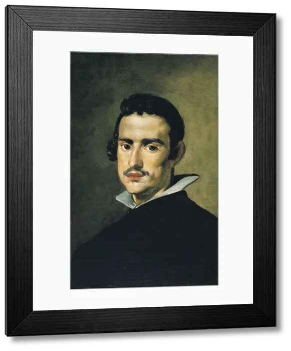 Framed Print : VELAZQUEZ, Diego Rodrguez de Silva (1599-1660). Self-portrait. 1623. Baroque art. Oil on canvas. SPAIN. Madrid. Prado Museum. AISA / Everett Collection**US SALES ONLY**