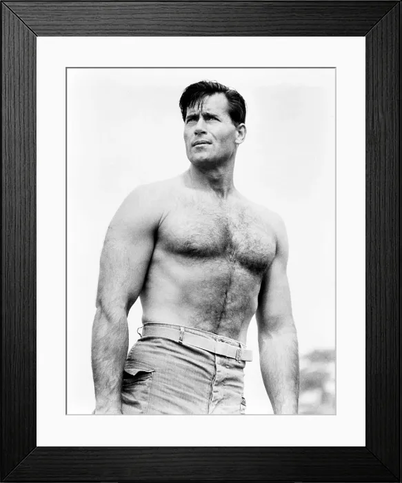 Framed Print : THE DIRTY DOZEN, Clint Walker, 1967