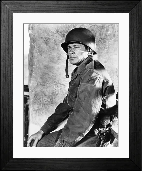 Framed Print : THE DIRTY DOZEN, Charles Bronson, 1967