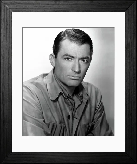Framed Print : THE SNOWS OF KILIMANJARO, Gregory Peck, 1952, TM & Copyright 20th Century Fox Film Corp. / courtesy Everett Collection