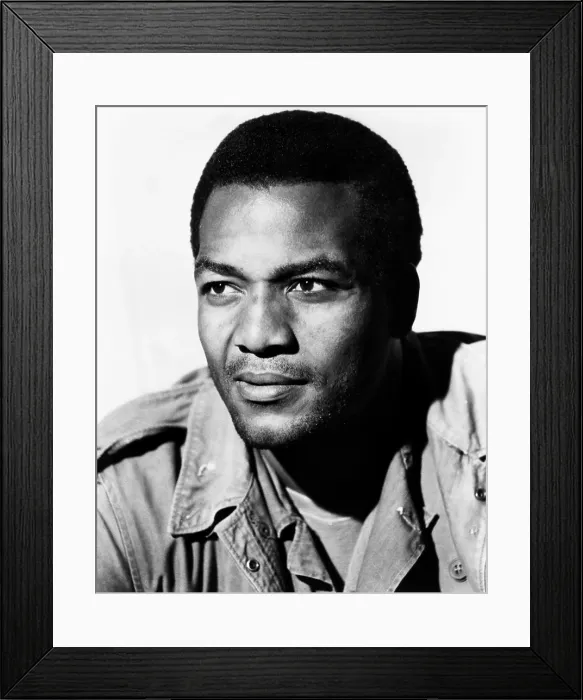 Framed Print : THE DIRTY DOZEN, Jim Brown, 1967