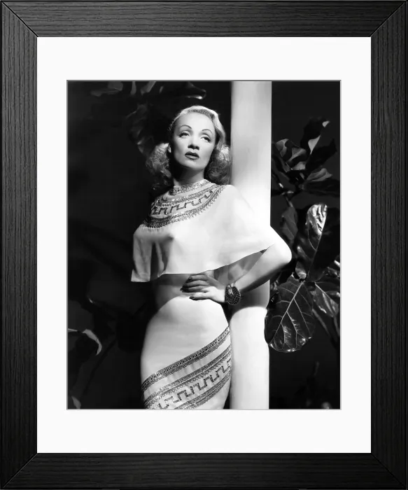 Framed Print : Marlene Dietrich, ca. 1941-1942