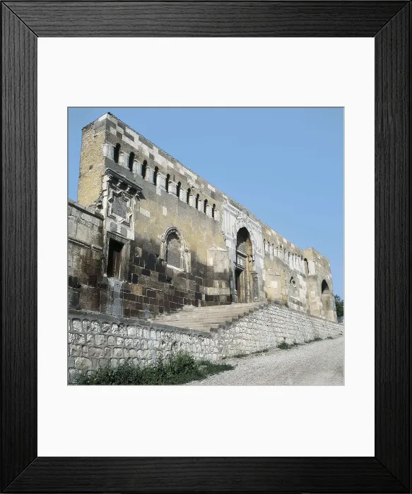 Framed Print : Alaattin Mosque. 1220-1223. TURKEY. Konya. Facade. Islamic art. Architecture. AISA / Everett Collection**US SALES ONLY**