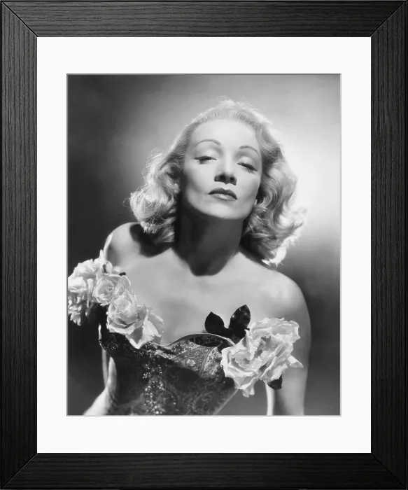 Framed Print : Marlene Dietrich - ca. early 1940s