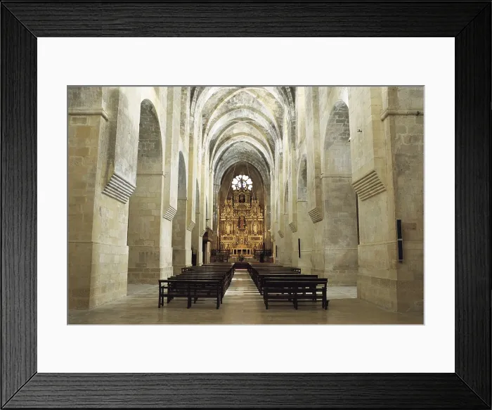 Framed Print : Monastery of Santes Creus. SPAIN. TARRAGONA. Monastery of Santes Creus. Center nave. Cistercian art. Architecture. AISA / Everett Collection**US SALES ONLY** Framed Print : Monastery of Santes Creus. SPAIN. TARRAGONA. Monastery of Santes Creus. Center nave. Cistercian art. Architecture. AISA / Everett Collection**US SALES ONLY**