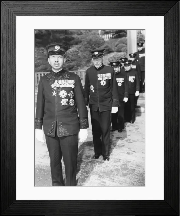 Framed Print : Emperor Hirohito of Japan, Nov. 24, 1945