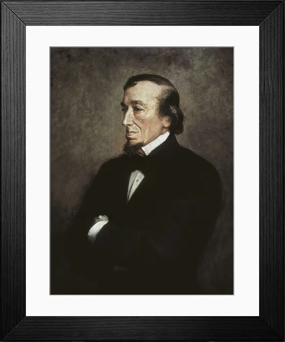 Framed Print : MILLAIS, John Everett (1829-1896). Benjamin Beaconsfield. 1881. Portrait. Oil on canvas. UNITED KINGDOM. London. National Portrait Gallery Framed Print : MILLAIS, John Everett (1829-1896). Benjamin Beaconsfield. 1881. Portrait. Oil on canvas. UNITED KINGDOM. London. National Portrait Gallery
