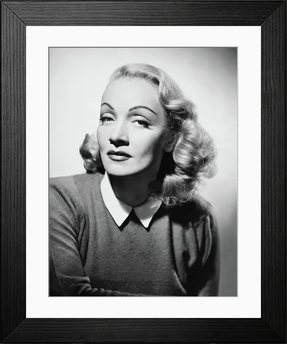 Framed Print : Marlene Dietrich, 1946
