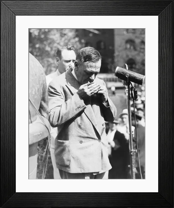Framed Print : Hugh Johnson was a member of President Franklin Roosevelt's Brain Trust