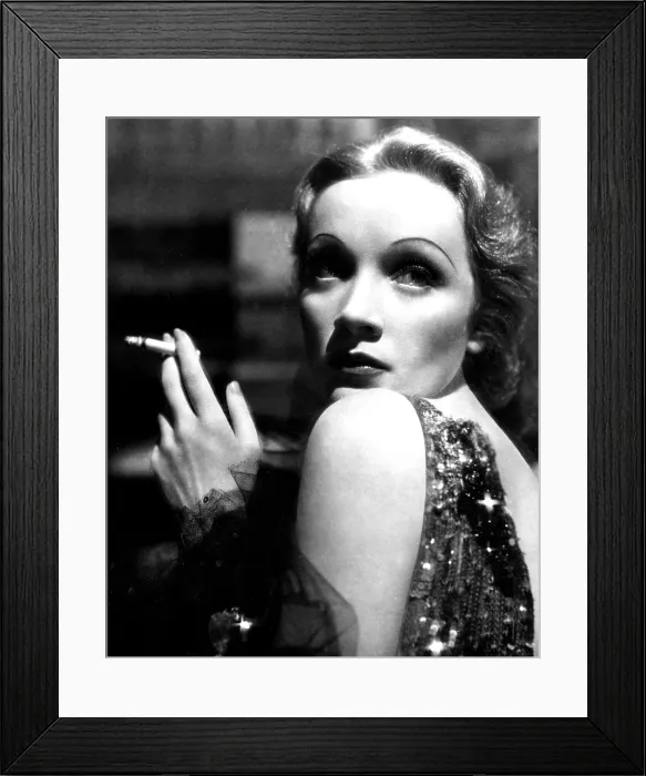 Framed Print : Marlene Dietrich, ca. 1936