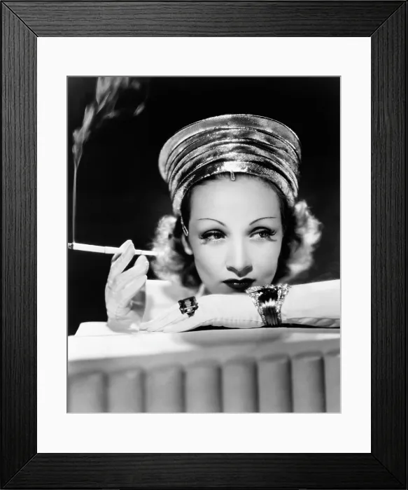 Framed Print : Marlene Dietrich, ca. 1937