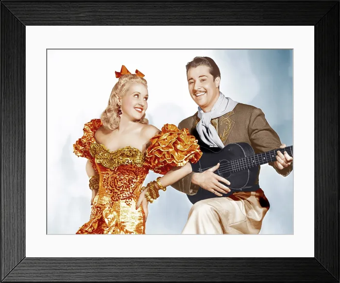 Framed Print : DOWN ARGENTINE WAY, from left: Betty Grable, Don Ameche, 1940. 20th Century-Fox Film Corporation, TM & Copyright / courtesy Everett Collection Framed Print : DOWN ARGENTINE WAY, from left: Betty Grable, Don Ameche, 1940. 20th Century-Fox Film Corporation, TM & Copyright / courtesy Everett Collection