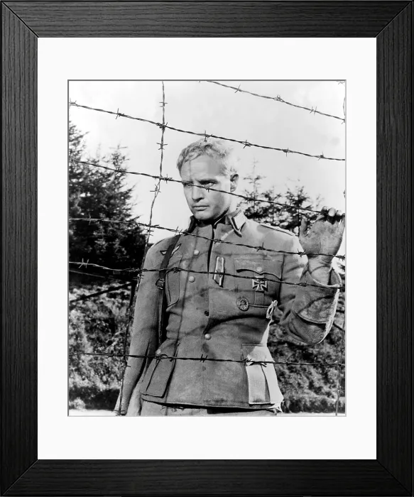 Framed Print : THE YOUNG LIONS, Marlon Brando, 1958, TM & Copyright (c) 20th Century Fox Film Corp. All rights reserved