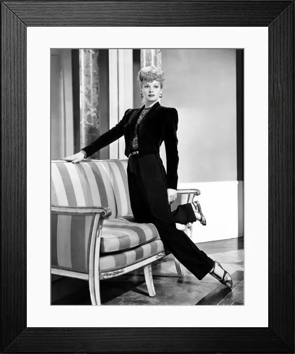 Framed Print : Lucille Ball, ca. late 1940s