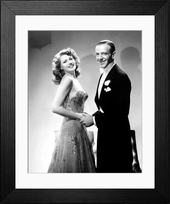 Framed Print : YOU WERE NEVER LOVELIER, Rita Hayworth, Fred Astaire, 1942