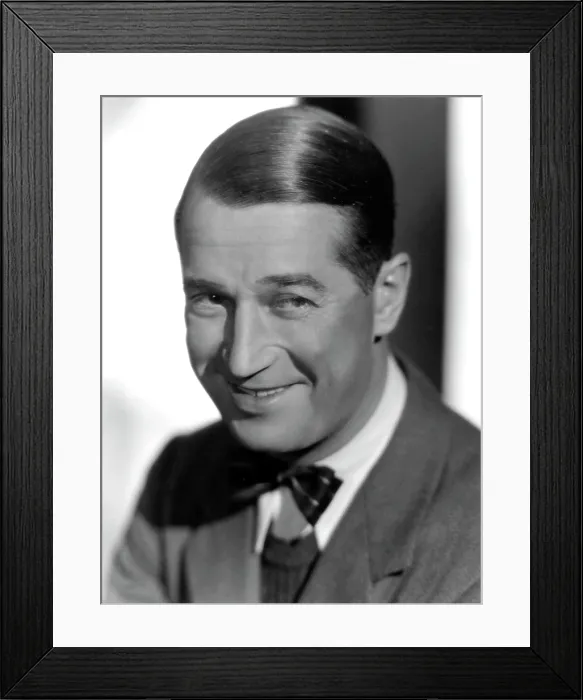 Framed Print : Maurice Chevalier, 1933 Framed Print : Maurice Chevalier, 1933
