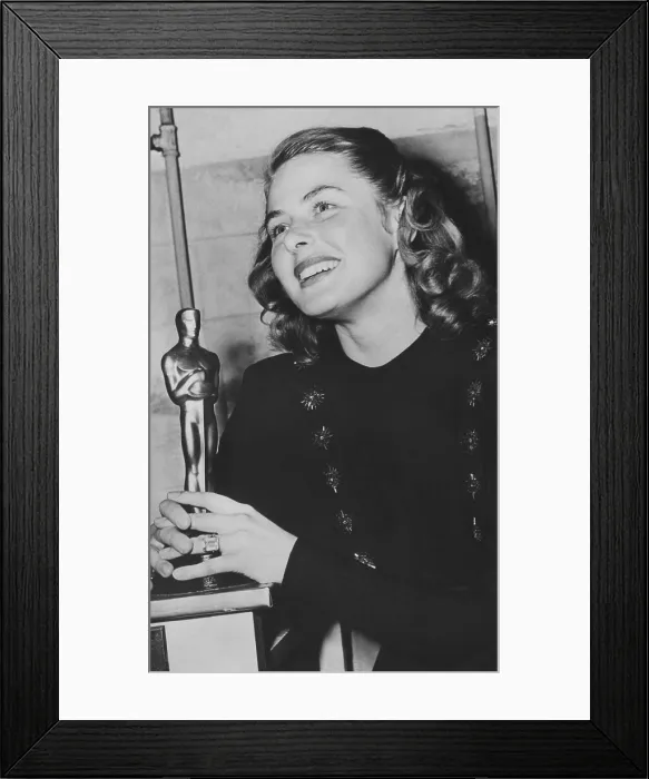 Framed Print : Ingrid Bergman won the Academy Award for Best Actress for her performance in 1944 film GASLIGHT. (CSU_2015_7_322) Framed Print : Ingrid Bergman won the Academy Award for Best Actress for her performance in 1944 film GASLIGHT. (CSU_2015_7_322)