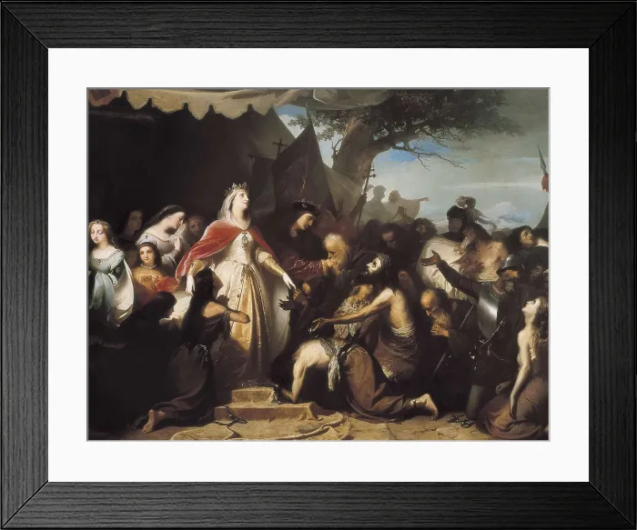 Framed Print : CANO DE LA PEA, Eduardo (1823-1897). Entrance of the Catholic Monarchs in Alhama. 1867. Romanticism. Oil on canvas. SPAIN. Sevilla. Fine Arts Museum Framed Print : CANO DE LA PEA, Eduardo (1823-1897). Entrance of the Catholic Monarchs in Alhama. 1867. Romanticism. Oil on canvas. SPAIN. Sevilla. Fine Arts Museum