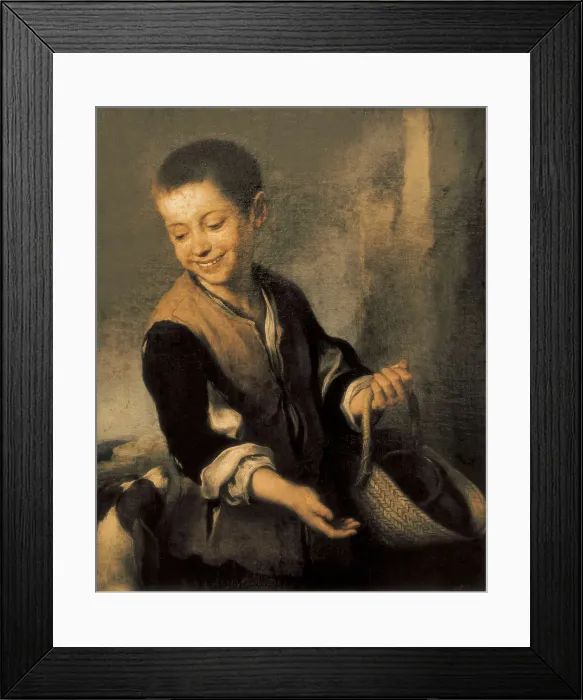 Framed Print : MURILLO, Bartolom Esteban (1617-1682). Boy with a dog. 1655 - 1660. Baroque art. Oil on canvas. RUSSIA. Saint Petersburg. State Hermitage Museum Framed Print : MURILLO, Bartolom Esteban (1617-1682). Boy with a dog. 1655 - 1660. Baroque art. Oil on canvas. RUSSIA. Saint Petersburg. State Hermitage Museum
