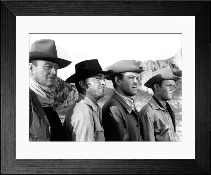 Framed Print : SONS OF KATIE ELDER, THE, John Wayne, Dean Martin, Earl Holliman, Michael Anderson, Jr. 1965 Framed Print : SONS OF KATIE ELDER, THE, John Wayne, Dean Martin, Earl Holliman, Michael Anderson, Jr. 1965