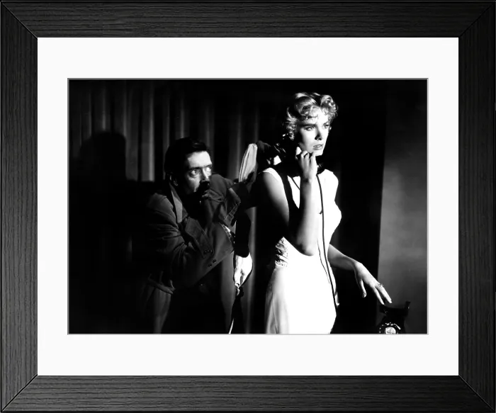 Framed Print : DIAL M FOR MURDER, Anthony Dawson, Grace Kelly, 1954 Framed Print : DIAL M FOR MURDER, Anthony Dawson, Grace Kelly, 1954