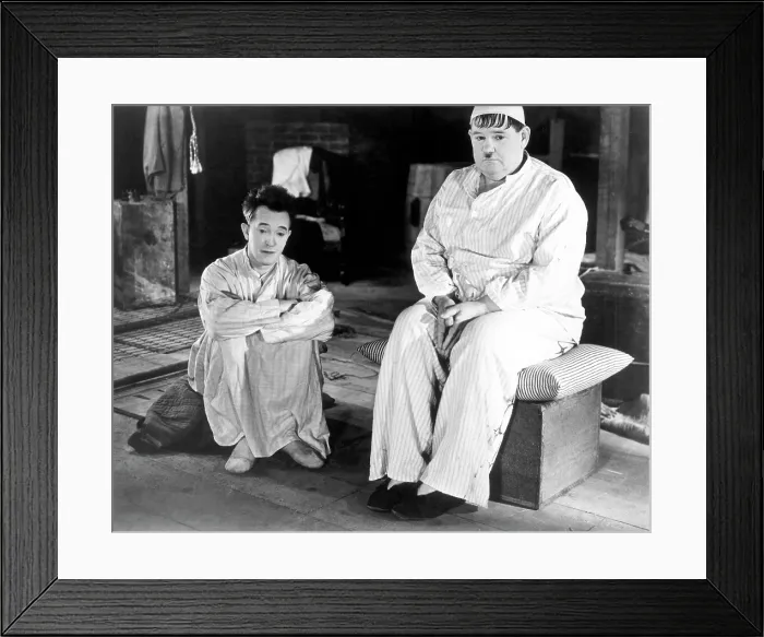 Framed Print : SONS OF THE DESERT, Stan Laurel, Oliver Hardy, 1933 Framed Print : SONS OF THE DESERT, Stan Laurel, Oliver Hardy, 1933