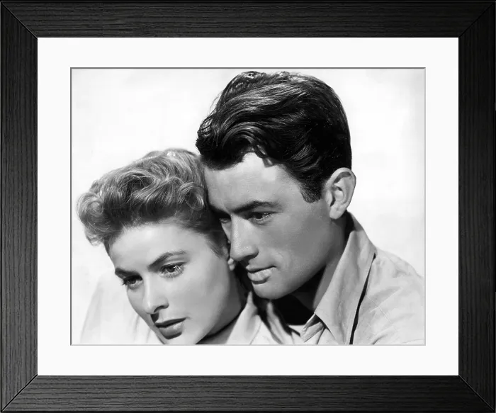 Framed Print : SPELLBOUND, Ingrid Bergman, Gregory Peck, 1945