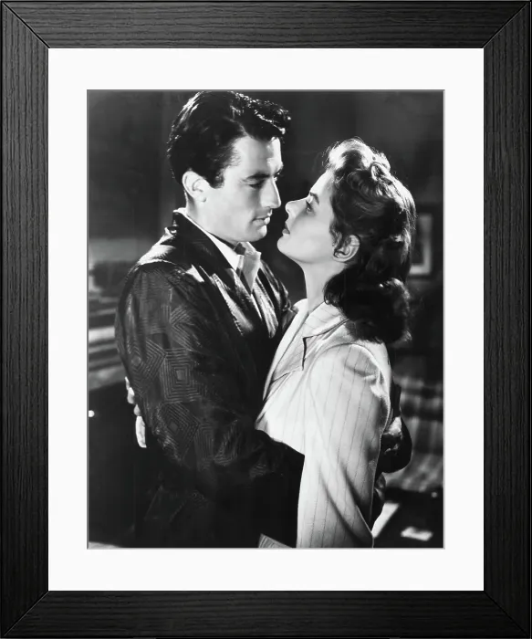Framed Print : SPELLBOUND, Gregory Peck, Ingrid Bergman, 1945