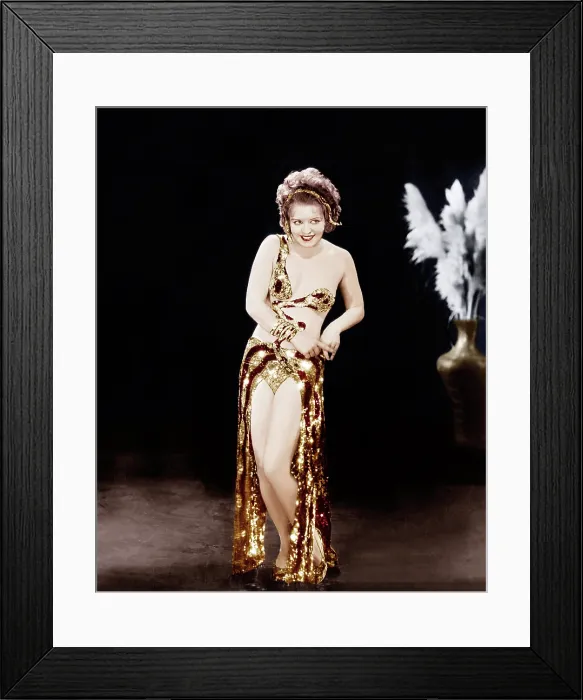 Framed Print : HOOP-LA, (aka HOOPLA), Clara Bow, 1933. 20th Century-Fox Film Corporation, TM & Copyright / courtesy Everett Collection Framed Print : HOOP-LA, (aka HOOPLA), Clara Bow, 1933. 20th Century-Fox Film Corporation, TM & Copyright / courtesy Everett Collection